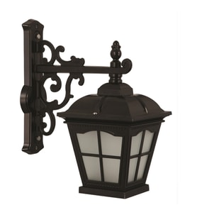 AVONNI BAP-68045-BSY-M2-OP Siyah Boyalı Dış Mekan Aydınlatma E27 Aluminyum Cam 40x23cm