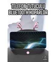 Yeni Nesil Akıllı Hoparlör Telefon Tutacağı Uzun Pil Ömrü Yüksek Ses Kaliteli