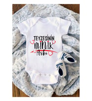 Unisex Bebek Beyaz Zıbın