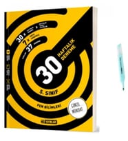 5.Sınıf Fen Bilimleri 30 Haftalık Deneme (Yeni Müfredat)