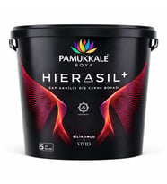 Pamukkale Hierasil %100 Saf Akrilik Silikonlu Dış Cephe Boyası 7.5 Lt Beyaz