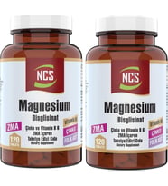 Ncs Zma 120 Tablet Çinko Folic Acid Vitamin B 6 Magnezyum Bisglisinat (Renksiz)