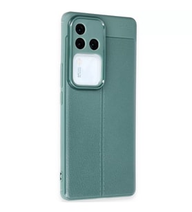 Vivo V30 5g Kılıf Auto Focus Kapak - Koyu Yeşil