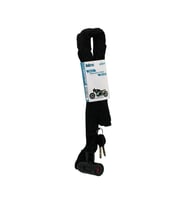 ZİNCİRLİ ANAHTARLI MOTOR - BİSİKLET KİLİT BEZ KILIFLI AÇ-KAPA KİLİT KAPAK 150CM (5680)