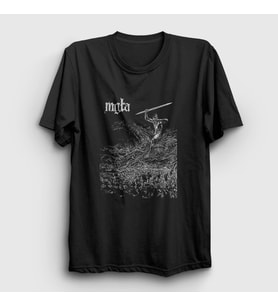 Presmono Unisex Siyah Excuse Mgla T-Shirt 379077tt