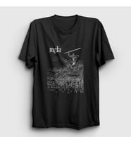 Presmono Unisex Siyah Excuse Mgla T-Shirt 379077tt