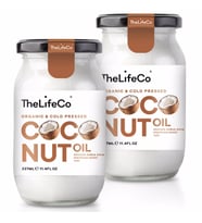 The LifeCo Organik Hindistan Cevizi Yağı 2 x 337 ML