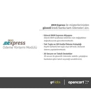 OpenCart - BKM Express Ödeme Modülü