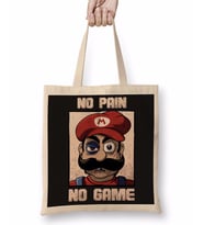 No Pain No Game Bez Çanta Uzun Saplı