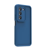İnfinix Hot 50 4G Kılıf Kamera Korumalı Ananas Silikon Kapak (Koyu Yeşil)