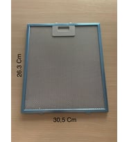 Davlumbaz Alüminyum Filtre 30.5 Cm / 26.3 CmBütün Markalara Uyumludur. (Metal)