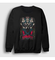 Presmono Unisex Siyah Poster Müzik Babymetal Sweatshirt 529038tt