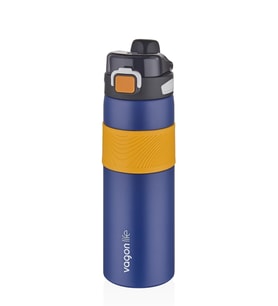Vagon Life Robot Straw Termos Matara Siyah 500 Ml CS0001