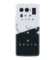Xiaomi Mi 11 Ultra Kılıf Resimli Desenli Baskılı Silikon Life And Death 1339
