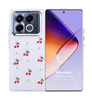 Microsonic Infinix Note 40 4G Kılıf PrettyCharm Cherry (Kırmızı)