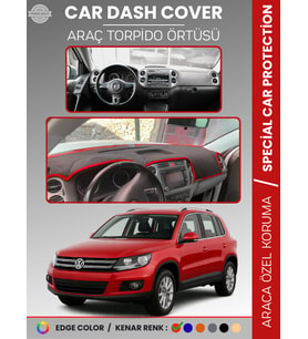 VOLKSWAGEN TIGUAN (2007-2015) Torpido Örtüsü Ön Göğüs Koruma Torpido Koruma Tam Uyum Araca Özel