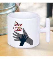 I Love My Dad Yazılı Babalar Günü T Kupa Bardak