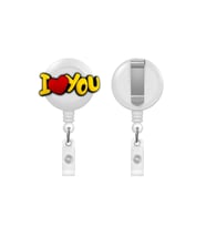 I Love You Yazı Figürlü Yoyo Kartlık Tutucu
