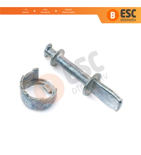 VW Passat B6 B7 İçin Ön Kapı Kilidi Tamir Parçası 48 mm 3C0837167