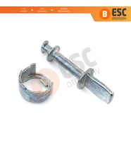 VW Passat B6 B7 İçin Ön Kapı Kilidi Tamir Parçası 48 mm 3C0837167