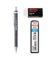 Rotring Okul Seti Tikky Retro 0.7+Min Silgi Hediyeli Gri