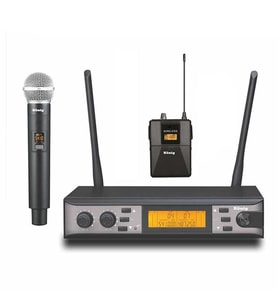 König K-990EY UHF Telsiz El Yaka Mikrofonu (Gri)