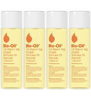 Bio-Oil %100 Natural Çatlak & Leke Karşıtı Nemlendirici Doğal Cilt Bakım Yağı 125ML (4 Lü Set)