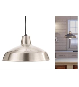 Mylights Metal İnox Paslanmaz Metal Sarkıt Avize 35 Cm