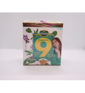Akzer Form Mix 9lu Form Çay - 60 Süzen Poşet
