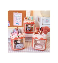 Kawaii Kedi Teddy Bear Ayıcık Masa Üstü Kalemlik Kalem Kutusu 1 Adet Düzenleyici Organizer Hediyelik