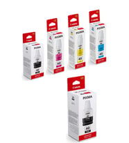 Gı40 Siyah Ve Renkli Kartuş Dolum Mürekkep Seti +1 Siyah Hediyeli Cngı40-g5040/3420-bk