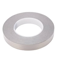 GÜMÜŞ İLETKEN GRİ KUMAŞ BEZ BANT 20 MM 20 METRE