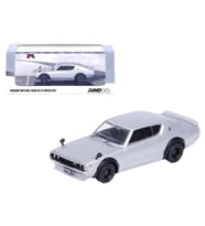 Inno 1:64 Nissan Skyline 2000 GT-R (KPGC110) Silver IN64-KPGC110-SIL