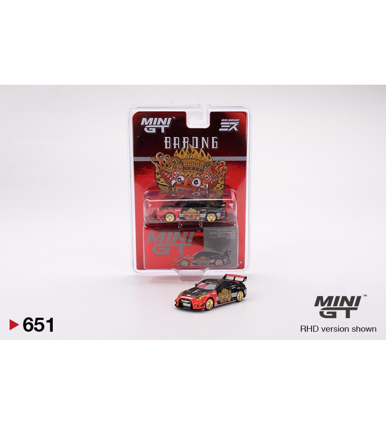 Mini GT LB-Silhouette WORKS GT NISSAN 35GT-RR Ver.1 “BARONG” MINI