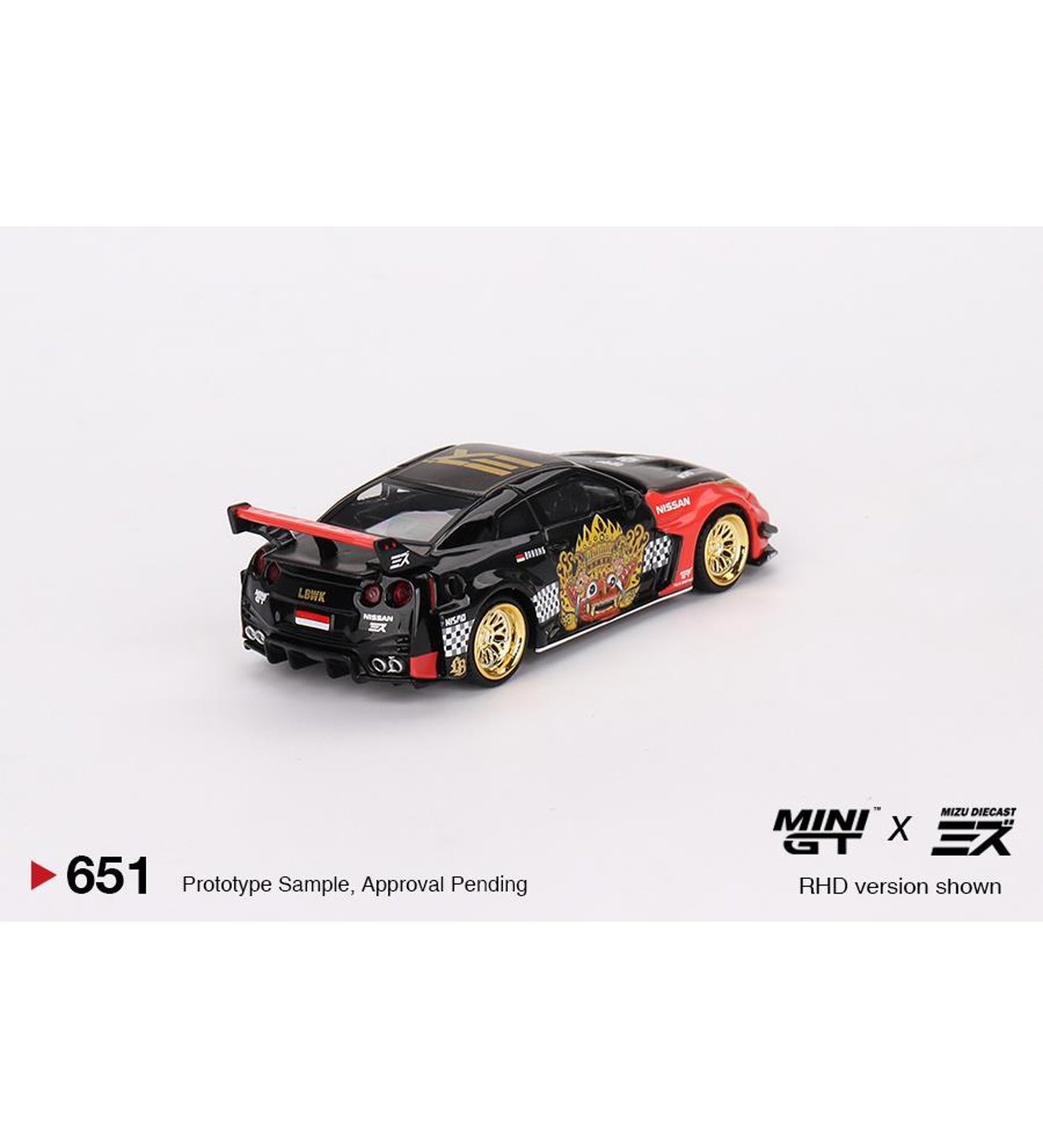 Mini GT LB-Silhouette WORKS GT NISSAN 35GT-RR Ver.1 “BARONG” MINI