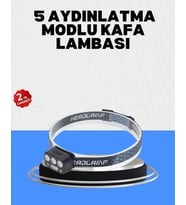 Gece Koşusu İçin LED Kafa Lambası El Sensörlü