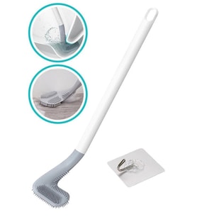 OLLEVRA Golf Tasarımlı Silikon WC Klozet Mutfak Temizlik Fırçası Kanca Hediyeli