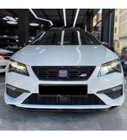 Seat Leon Mk3.5 Fr Dynamic Ön Ek Karlık Mat Siyah Plastik 2017-2020