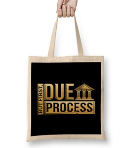 But First Due Process Lawyer & Attorney Trial Bez Çanta Uzun Saplı