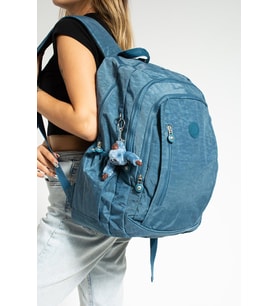 Ultra Hafif Çok Cepli Su Geçirmez Sırt Çantası Unisex Mavi (Model: 571-1D)