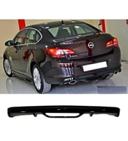 Opel Astra J Sedan Difüzör Difizör Plastik Parlak Siyah 2011-2018 Arka-bodykit-ek-karlık
