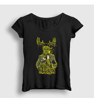 Presmono Kadın Siyah Suit Bring Me The Horizon T-Shirt 21528tt