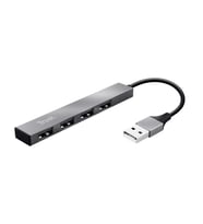 Trust 23786 Halyx 4 Port Mini USB Çoklayıcı (Gri)