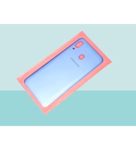 Samsung Galaxy A30 A305 Uyumlu Arka Kapak Batarya Kapağı - MAVİ