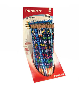 Pensan Balık Flimli Kurşun Kalem-yeni Ürün Pe96030/72