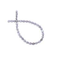 Labradorit Doğal Taş Oval Faset Kesim 6x8mm Dizi