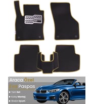 BMW 3 SERİSİ E93 CABRİO (2005-2013) Uyumlu EVA Paspas Tam Set–Araca Özel,Su Geçirmez