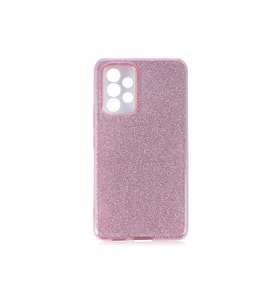 Samsung Galaxy A53 5G Uyumlu Kılıf Zore Shining Silikon (Pembe)