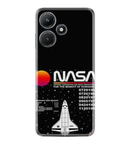 Infınix Hot 30i Kılıf Resimli Desenli Baskılı Silikon Nasa 2 1407