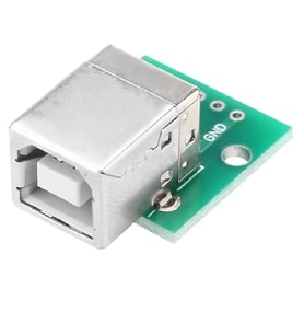 Usb Type B To Dip Çevirici Pcb Usb Haberleşme Deney Prototip 5V